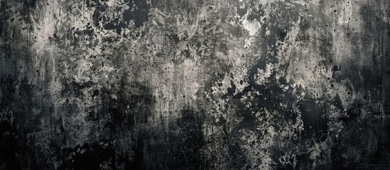 Fototapeta premium A haunting copy space image created from my unfiltered photos showing a black and white grunge texture ideal for adding text or visuals