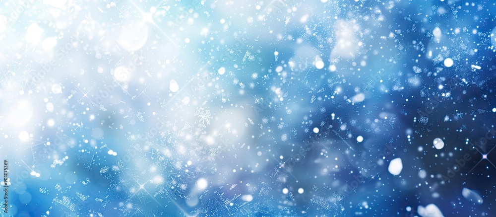 Fototapete snowy abstract background with copy space image for designs