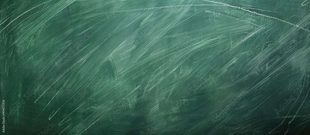 Aufkleber Green chalkboard texture serves as a backdrop for text or graphics with copy space image included for customization