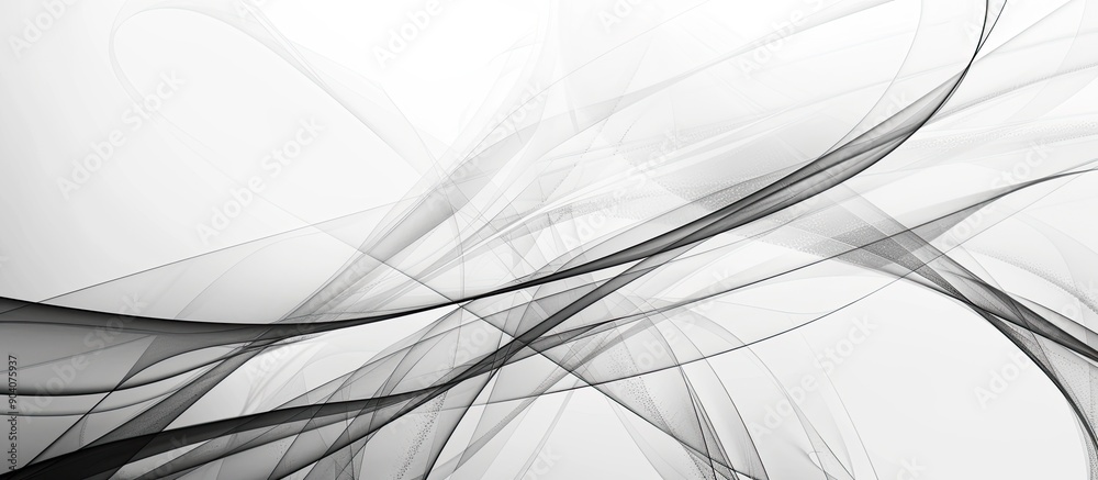 Aufkleber An abstract backdrop created by intersecting lines in a blank space image. Creative banner. Copyspace image