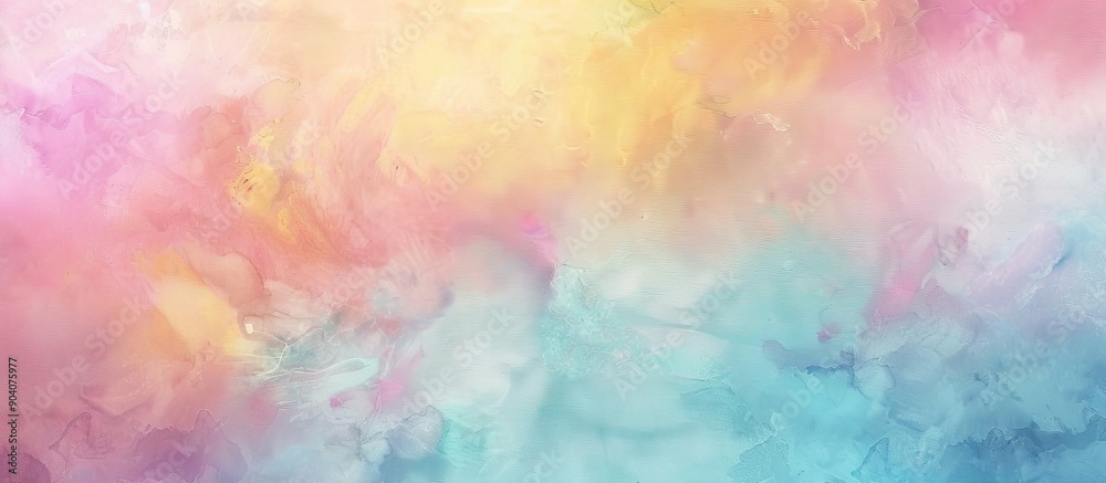 Poster vibrant pastel colored sky with a textured background perfect for copy space image