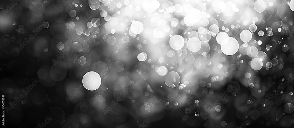 Poster defocused black and white light background with an abstract natural blur perfect for copy space imag
