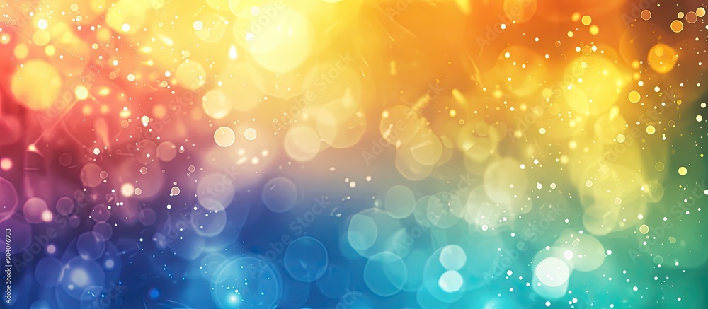 Poster colorful background with blurred elements perfect for adding text or graphics to the copy space imag
