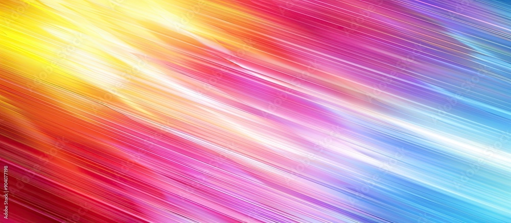 Poster colorful lines create a light abstract gradient motion blur backdrop ideal as a wallpaper with copy 