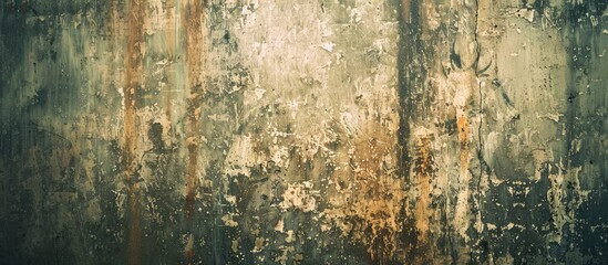 Obraz premium Textured grungy wall with stains suitable for a copy space image
