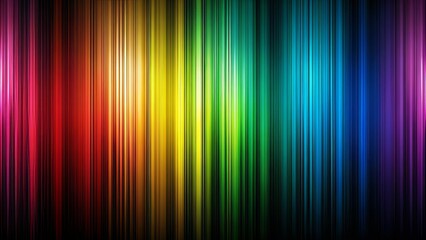 Vertical multicolored stripes forming a dynamic gradient on a dark background, evoking a sense of modernity and sophisticated elegance.
