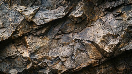 A close-up of a rugged granite rock face, showcasing its texture and natural beauty.