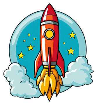 recommend clip art: PNG Isolated rocket aircraft vehicle transportation.