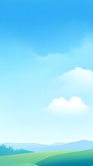 Obraz premium backdrop with sky