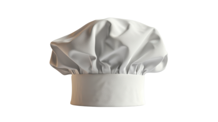 Chef's hat on transparent background