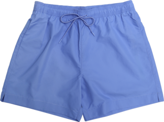 blue swimming trunks isolated