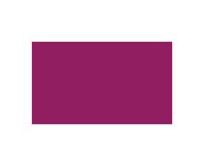 Rectangle Shape Symbol Pink Graphic Design Element Vector Illustration