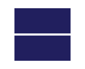 Rectangle Geometric Shapes Symbol Blue Element Vector Graphic Design Illustration