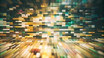 Matrix communication graphics Abstract digital stream with bright geometry.