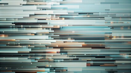 Matrix communication graphics Abstract digital stream with bright geometry.