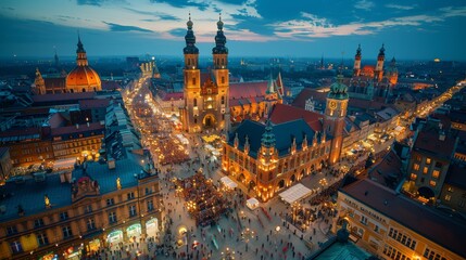 Fototapeta premium Krakow Live Festival Poland.