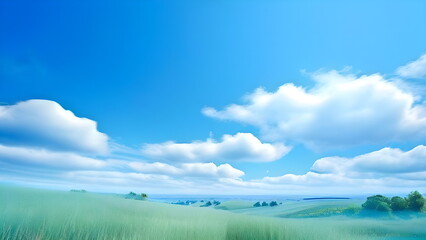 Fototapeta premium backdrop with blue sky