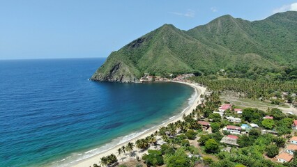Venezuela perfect landscape waterfall beach