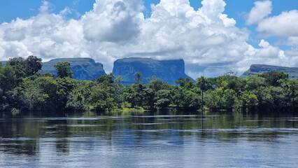 Venezuela perfect landscape waterfall beach