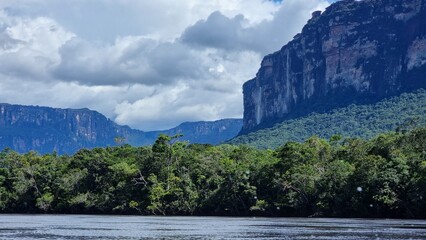 Venezuela perfect landscape waterfall beach