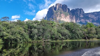 Venezuela perfect landscape waterfall beach