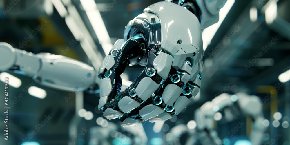 Poster Robotics lab developing next-generation AI-powered industrial robots