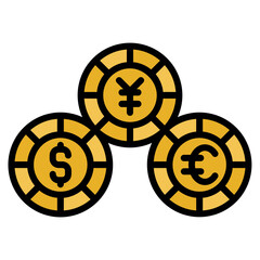 Exchange Icon Element For Design