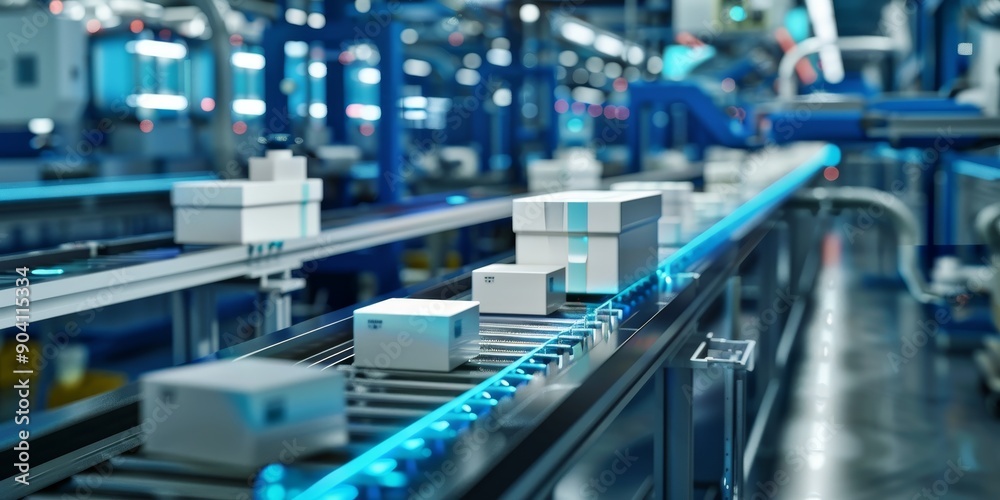 Poster AI-powered quality control systems ensuring product consistency and reliability