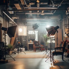 Filmstudio without people.