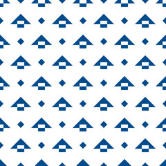 Geometric seamless pattern. Minimalist modern print. Simple background. Arrow motif. Geo ornament. Trendy contemporary wallpaper. Abstract design. Vector artwork