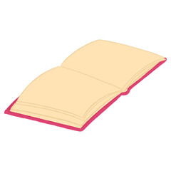 Cute book collection. Different stacks of books, open books. Educational theme.