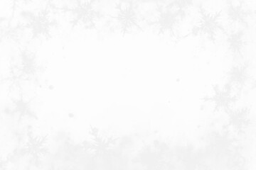PNG Icy frost crystal border backgrounds snowflake outdoors.