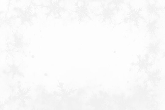 PNG Icy frost crystal border backgrounds snowflake outdoors.