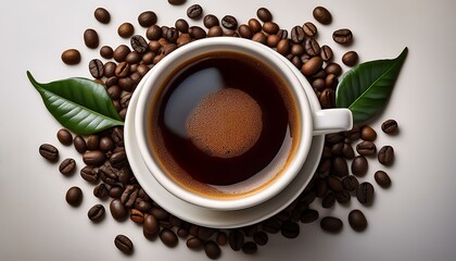 Fototapeta premium Black Coffee