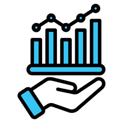 Investment Icon Element For Design
