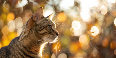 portrait of a cat, cute cat with blur back ground, wallpaper for pet lovers, cute portrait of cat 