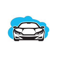 Car wash logo icon, vector illustration design