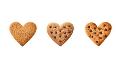 Heart shaped cookie cutout