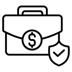 Portfolio Icon Element For Design