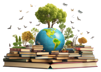 PNG Publication education sphere planet.