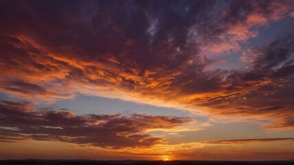 Obraz premium sunset in the sky