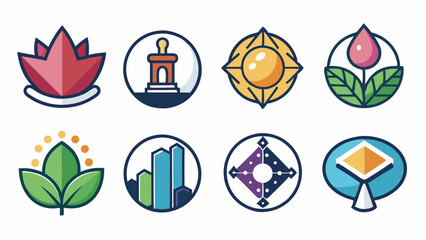 set of icons for design