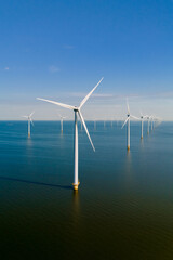 Renewable Energy Generation at Offshore Wind Farms in the Netherlands © Fokke Baarssen