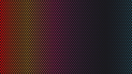 Obraz premium gradient color halftone pattern 