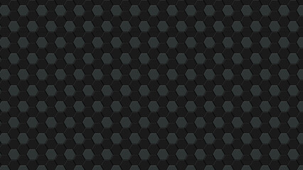hexagon 3D pattern wall background 