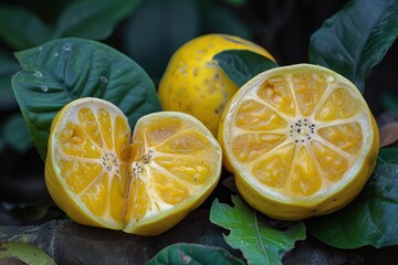 Bael fruit known for its medicinal benefits for digestion is also called bilva or Bengal quince