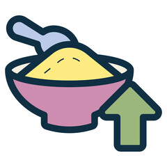 increased food appetite icon