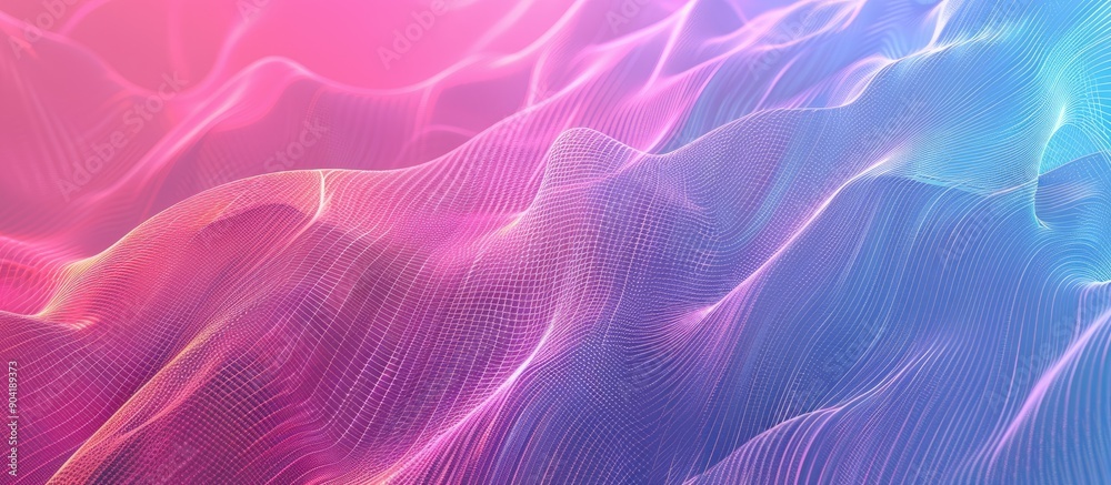 Poster vibrant abstract gradient mesh background with copy space image