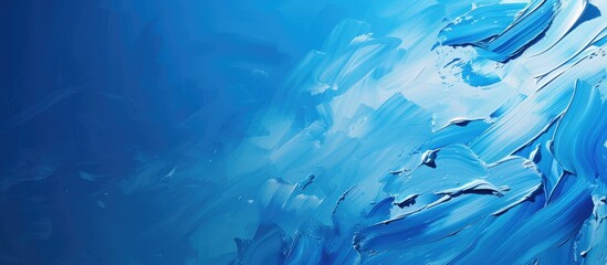 Gorgeous backdrop featuring a stunning blue paint with copy space image