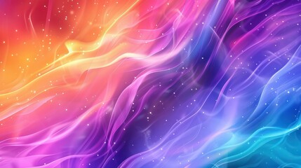 Fototapeta premium Regenbogen Hintergrund, Design Abstrakt, Bunt, Farben, generative AI